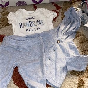 Baby boy newborn set